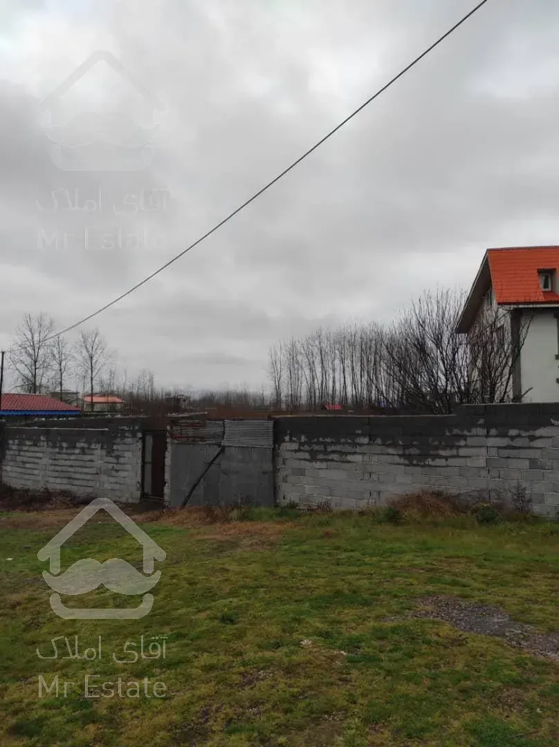 500 متر زمین با کاربری باغی