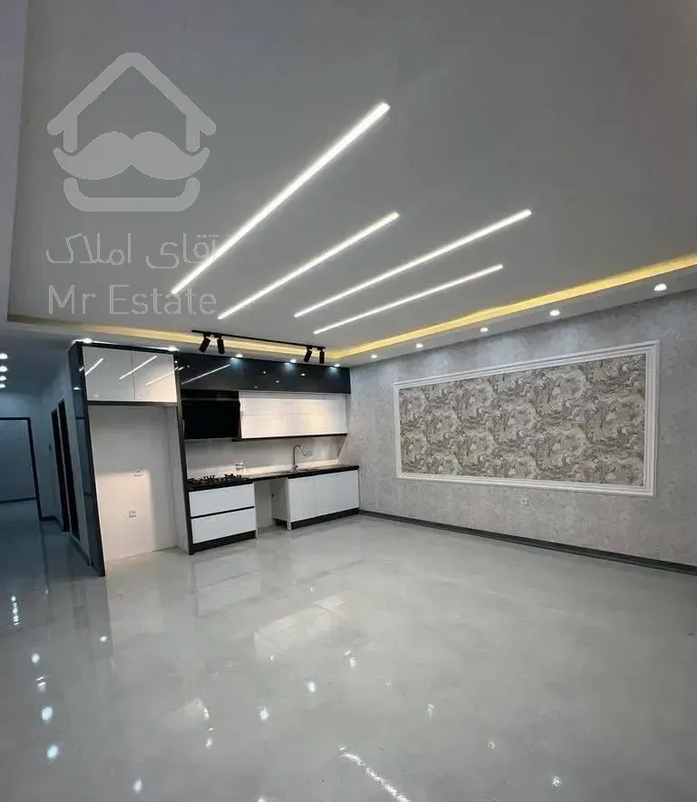 فلت مدرن ۱۸۵ متری ۹۰ بنا نزدیک جاده اصلی کنتور