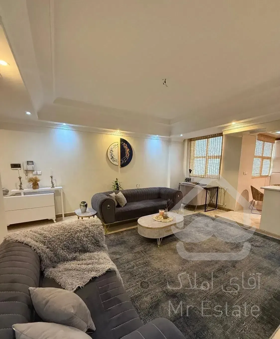 ۷۵متر/2خواب/طبقه همکف/با پارکینگ