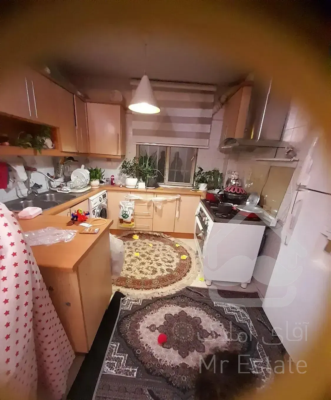 67متر 2خواب کم واحد غرق نور