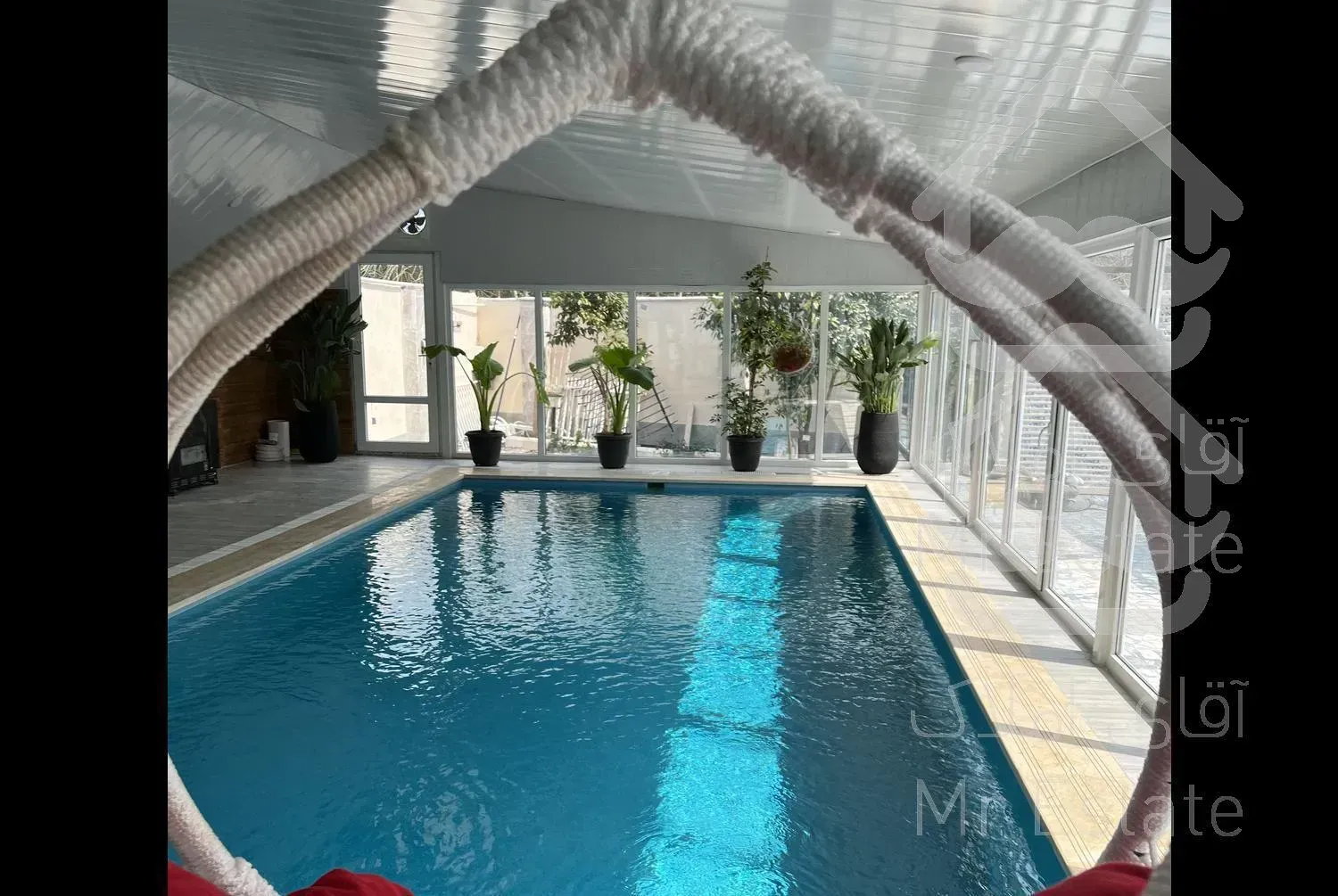 استخردار دو خواب میز بیلیارد لبه مرداب