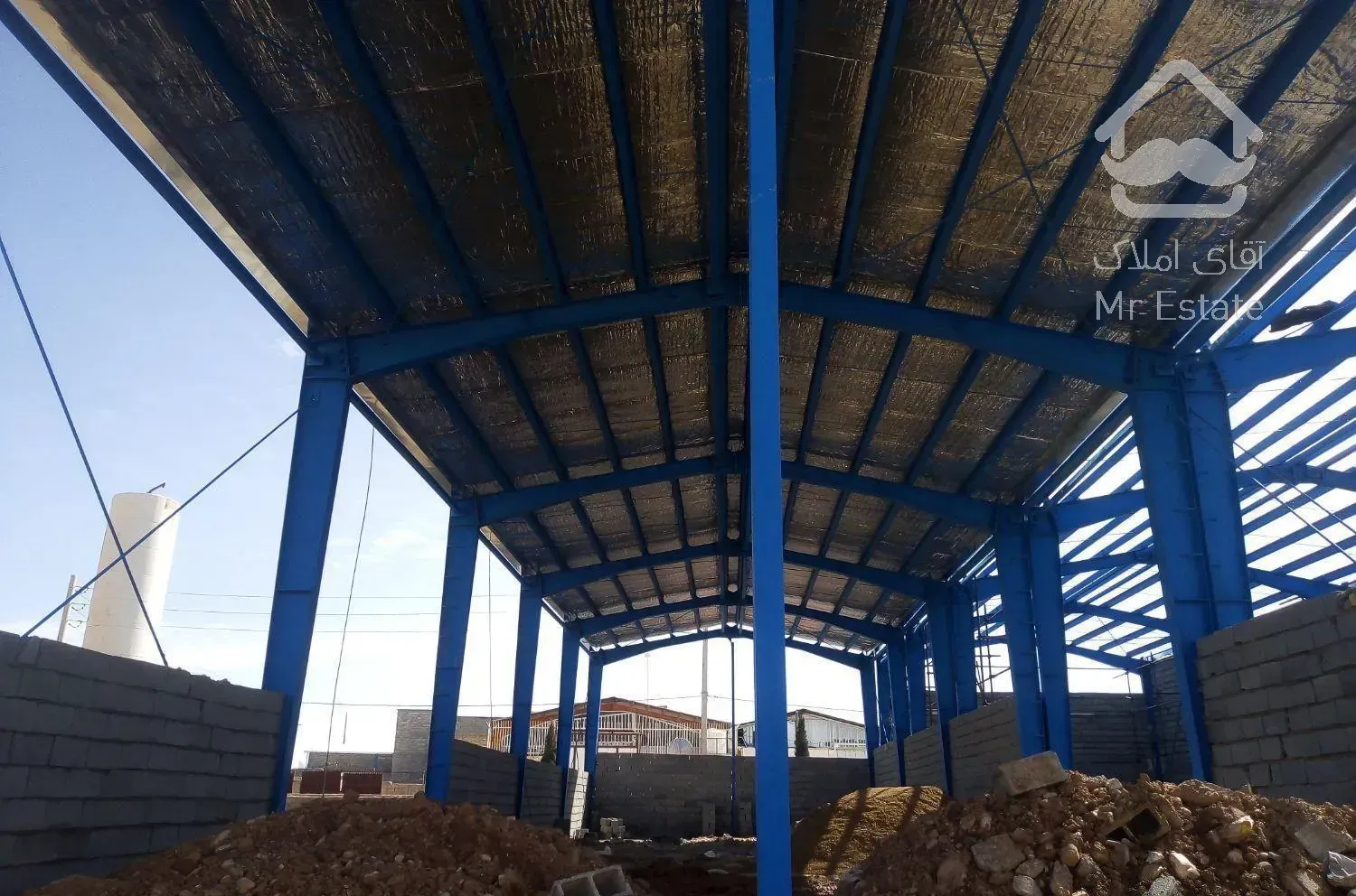 ساخت انواع سوله و اسکلت فلزی