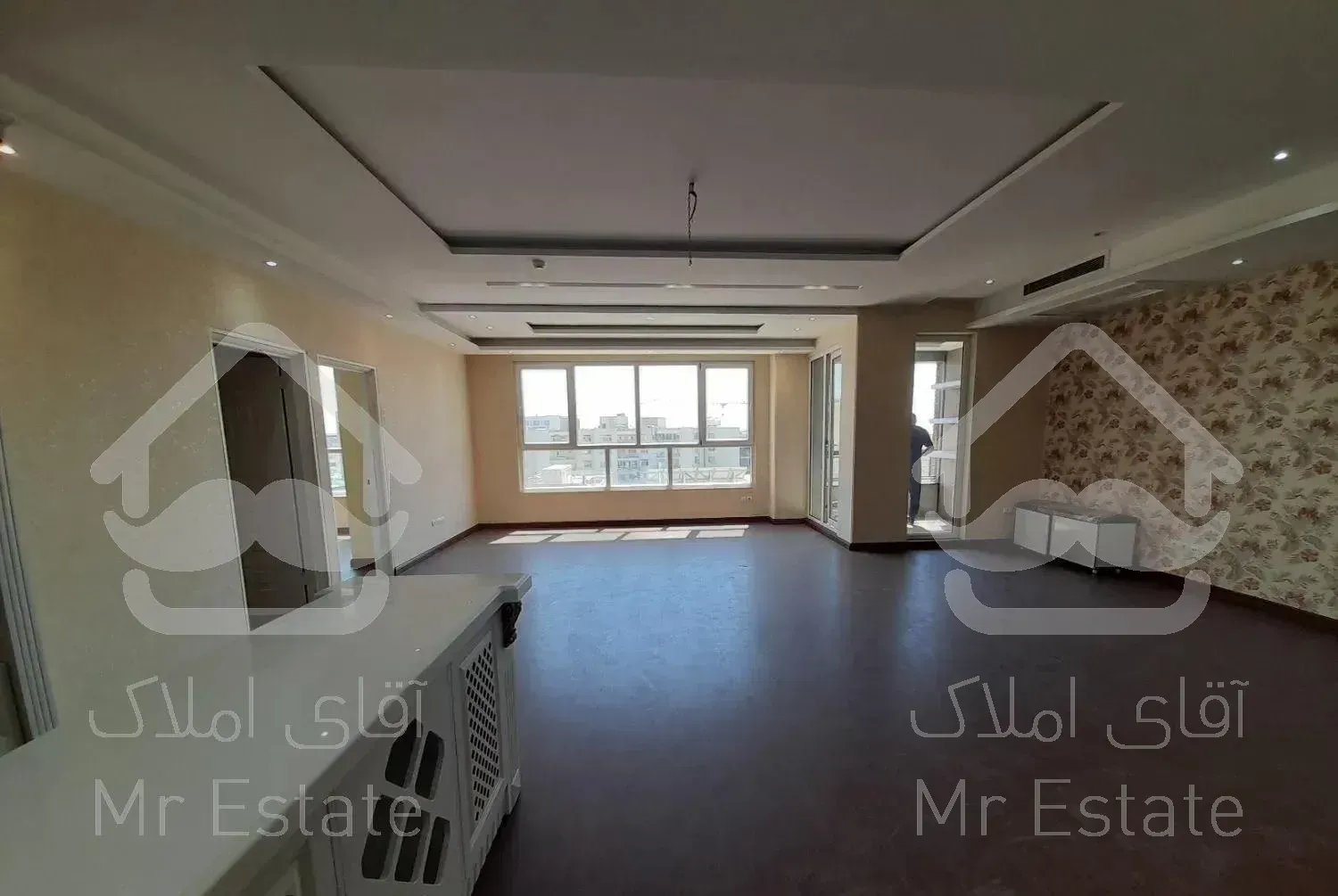 آپارتمان ۱۲۵ متر دو خوابه غرق نور توانیر