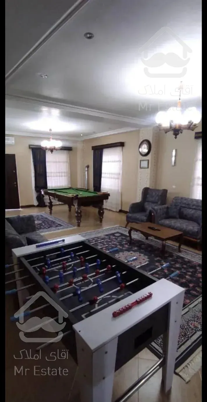 ویلا استخر بیلیارد فوتبالدستی شالیزار رامسر