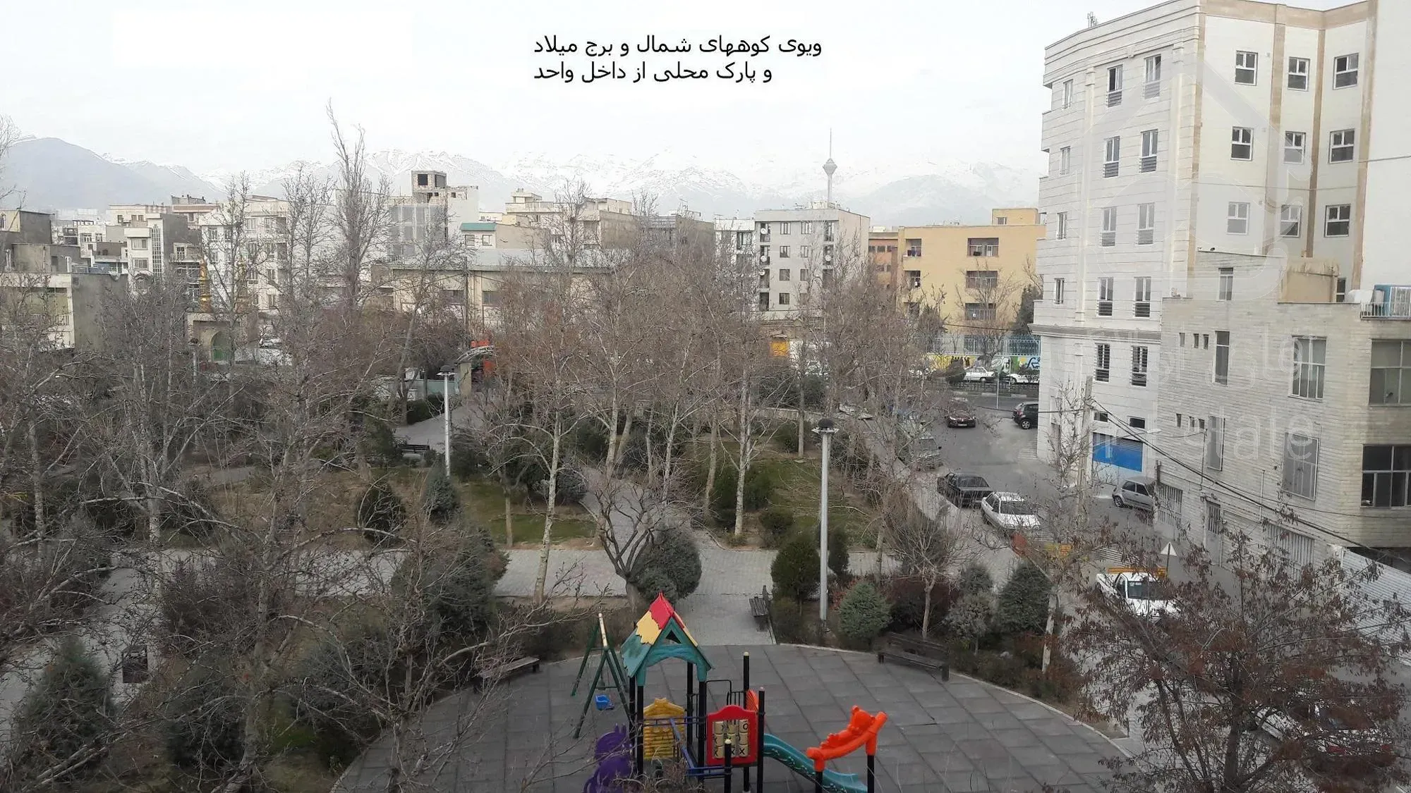 دانشگاه شریف 83 متر ویوی پارک و کوه