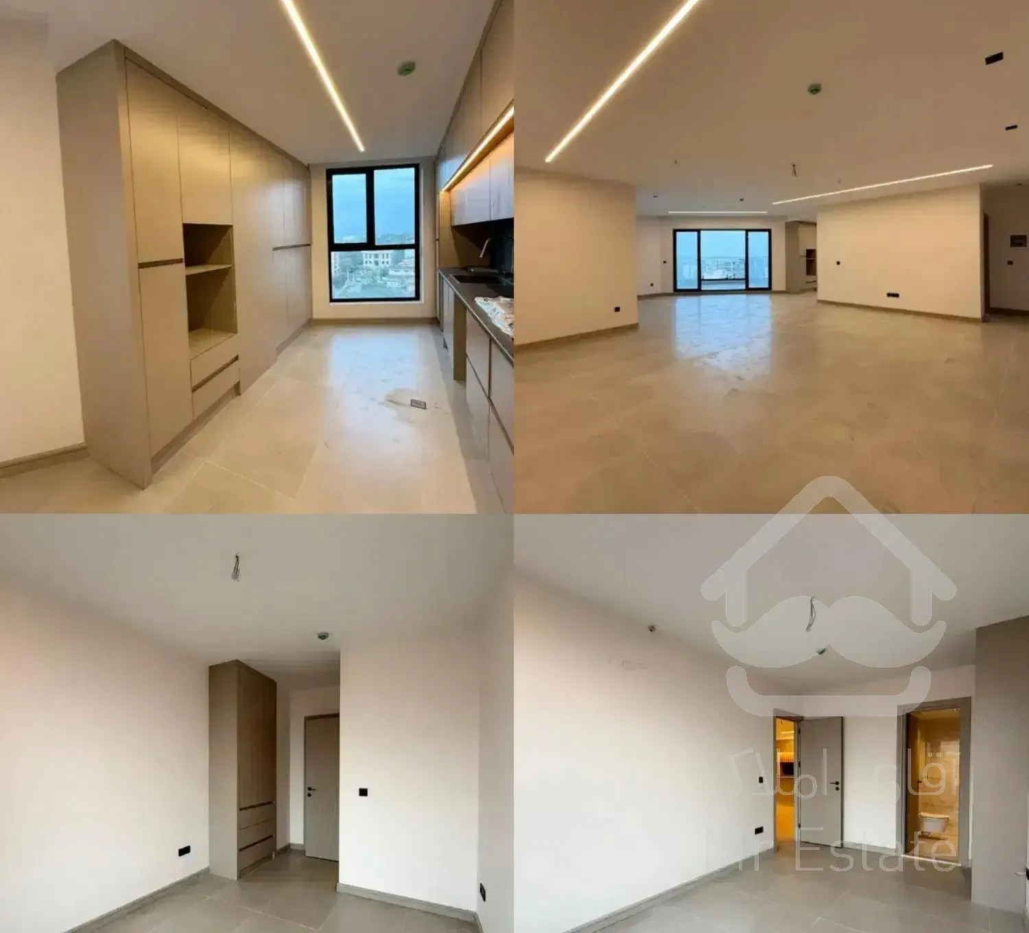 آپارتمان 144متری،2خواب نوساز ویو دریا و جنگل