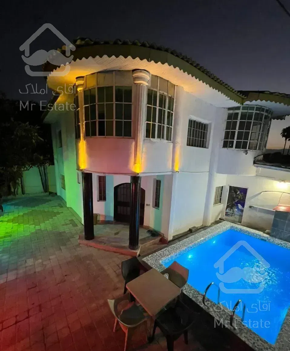 اجاره ویلا استخر روباز چهار فصل ویوو دریا در رامسر