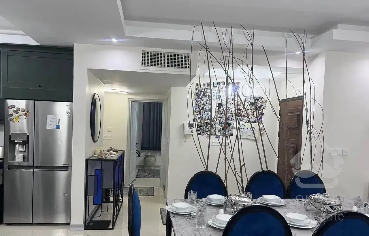 ۱۲۰متر/دوخواب/سالن پرده خور/شیک و خوش نقشه