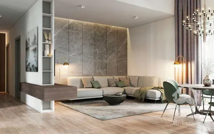 واحد۱۱۰ متری در پروژه برج‌های۲قلو افق در قلب دهکده‌المپیک با ویو ابدی پارک جوانمردان