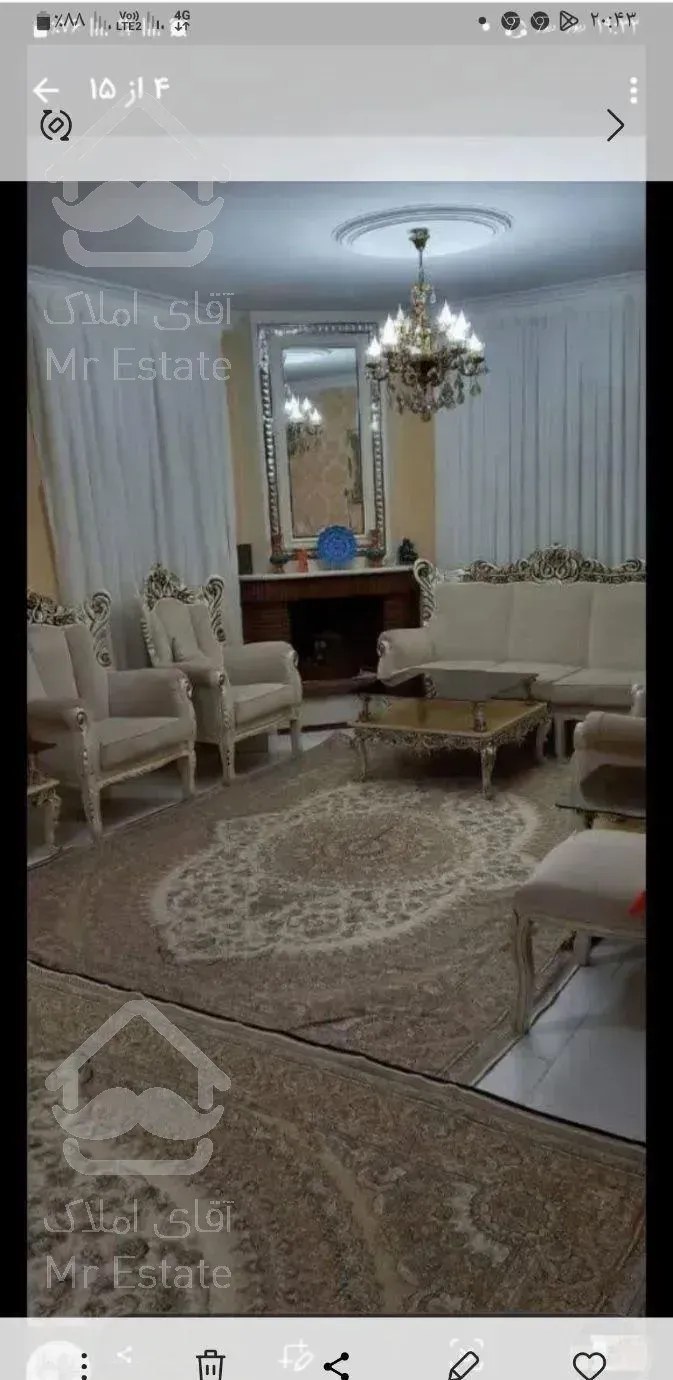 آپارتمان دو خوابه خوش نقشه پیروزی