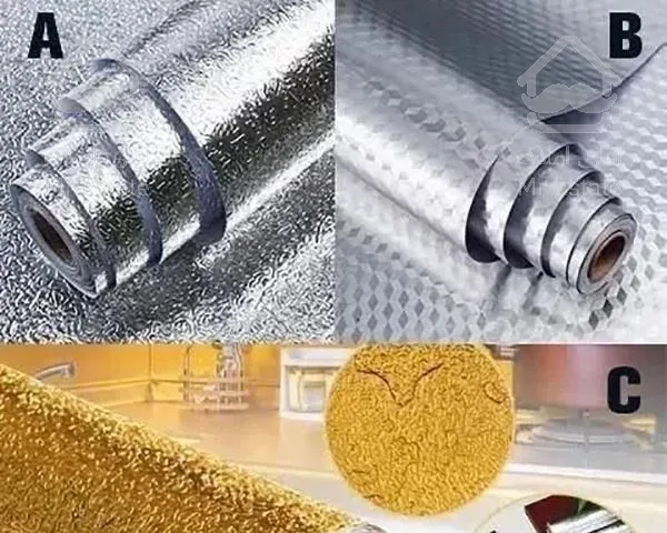 انواع برچسب کابینت و کاغذ دیواری چسبی