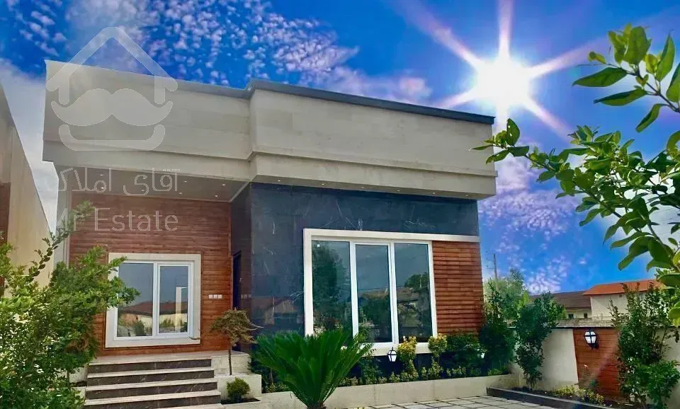 ویلا باغچه نوساز شهرکی سند تک‌برگ