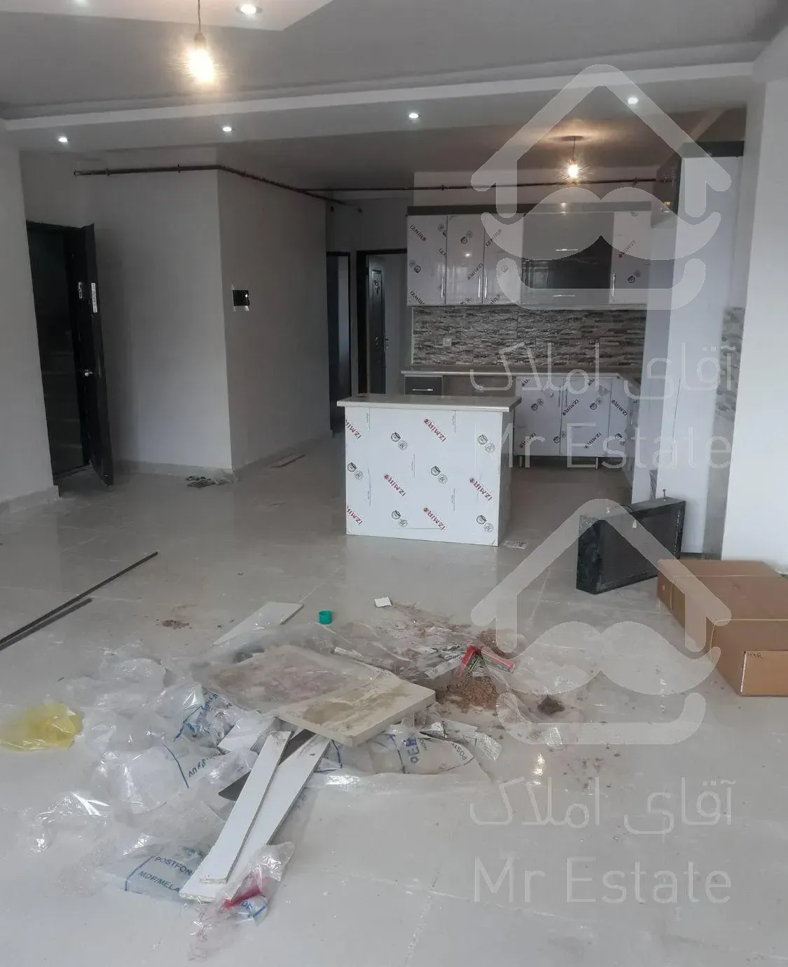 رهن آپارتمان ۱۰۰ متری دو خواب کلید نخورده