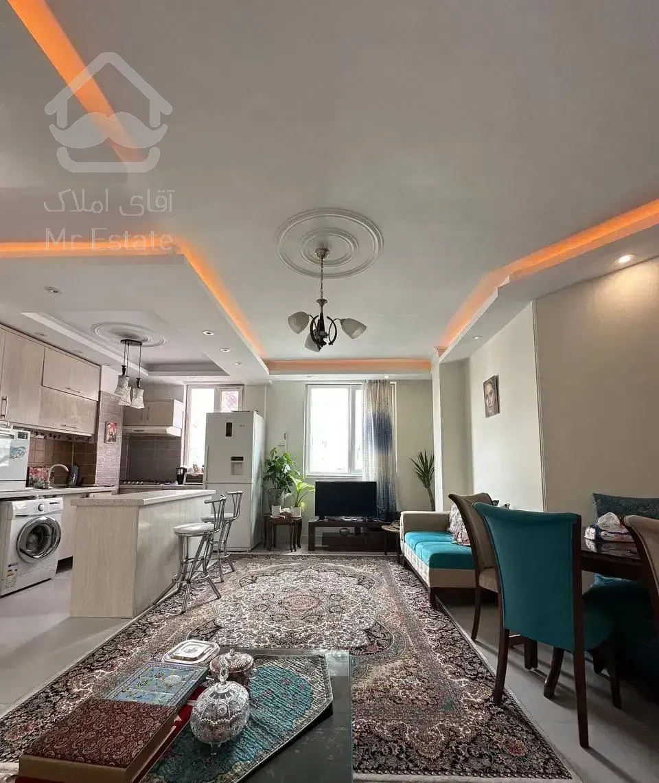 آپارتمان۶۳متر بازسازی‌کامل خطی‌روبه‌نما بلوارتعاون