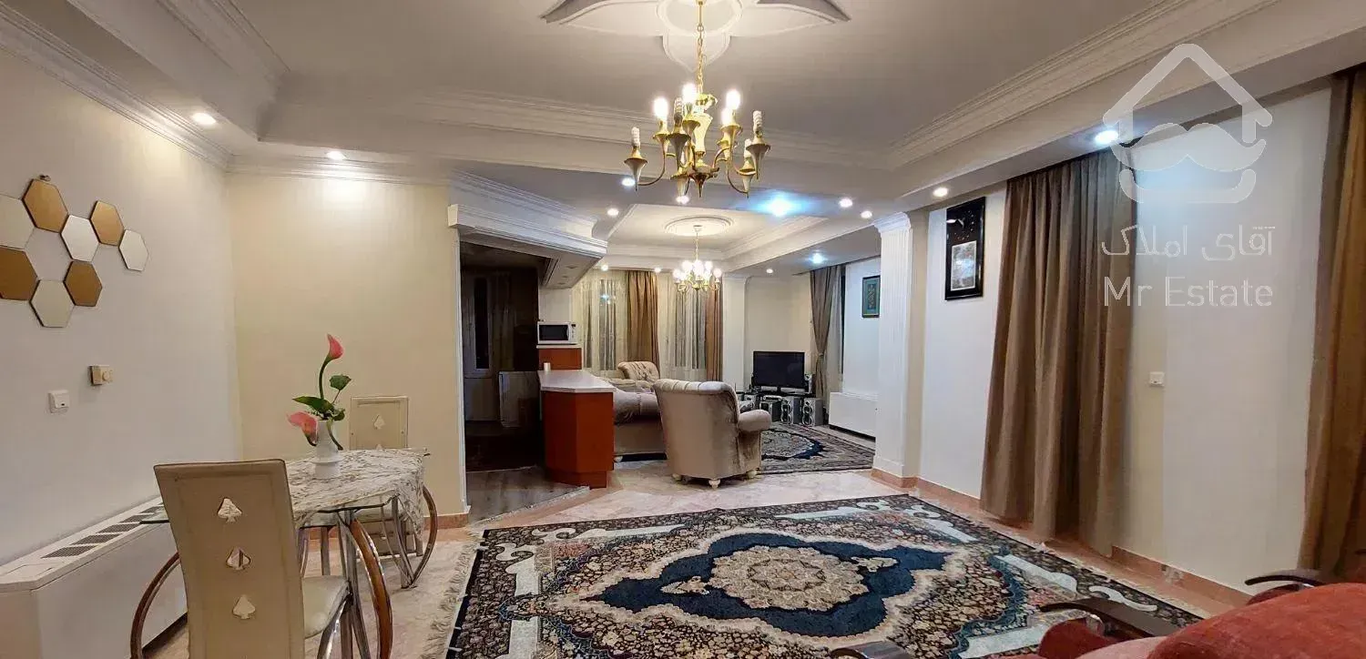 آپارتمان ۱۲۴ متری ۳ خواب، مبله