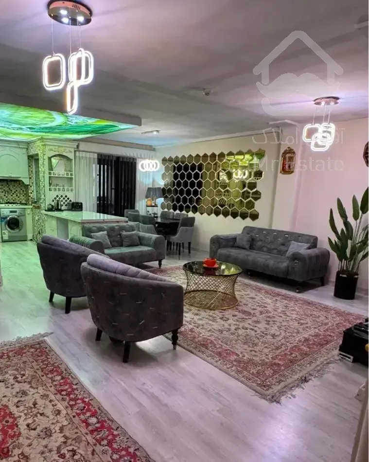 ۸۶متر دوخواب دیزاین کامل آماده سکونت