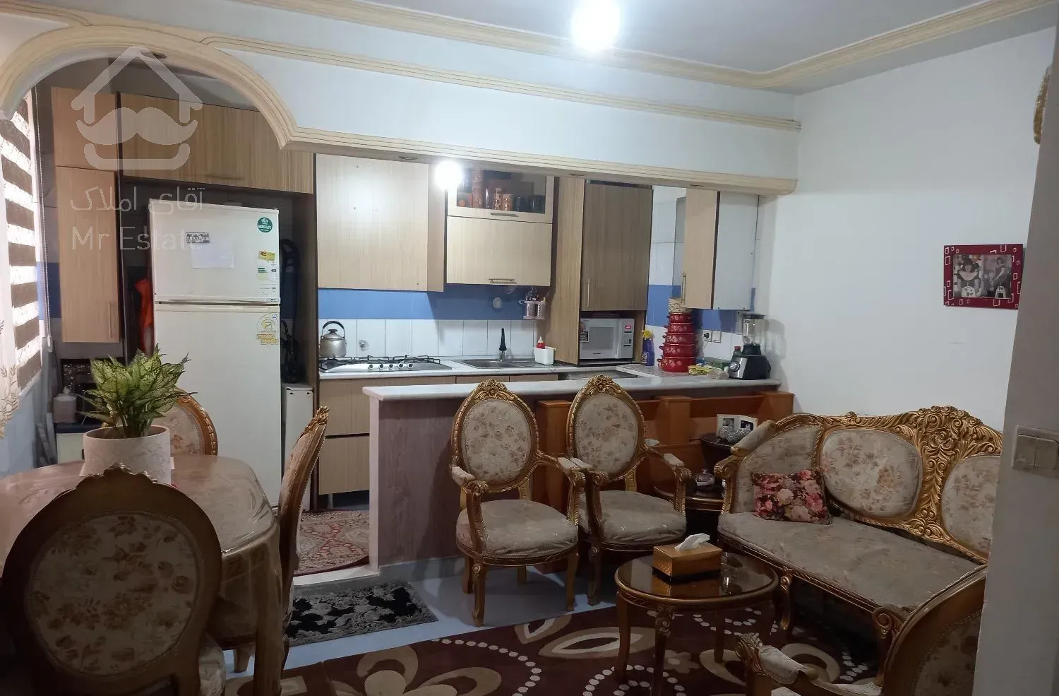 آپارتمان ۴۰ متری یک‌خوابه خوش‌نقشه