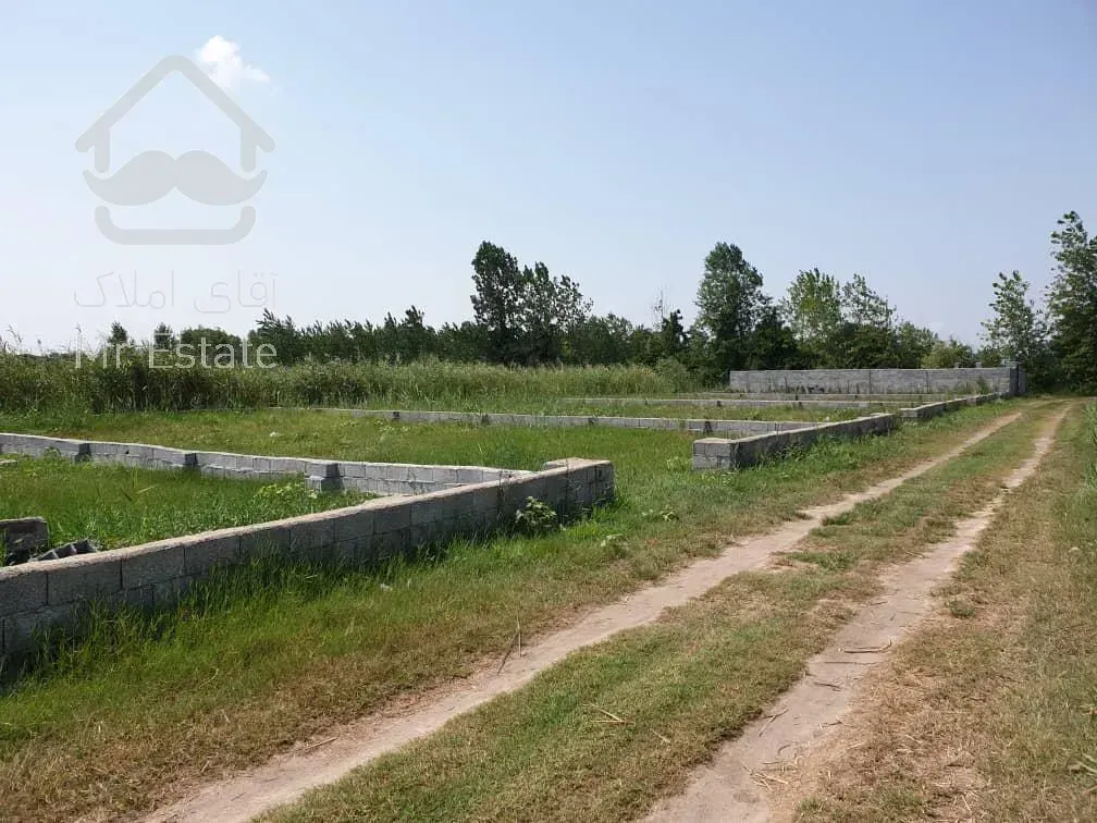 زمین ساحلی 200 متری