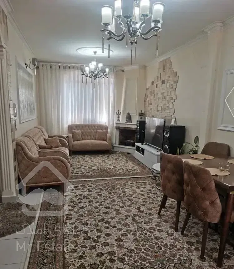 ۷۹ متر ۲ خواب سالن پرده خور با پارکینگ