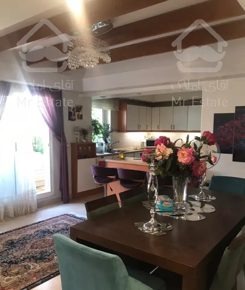 ۱۹۶ متری در قلب دروس  با ۳ طرف نور