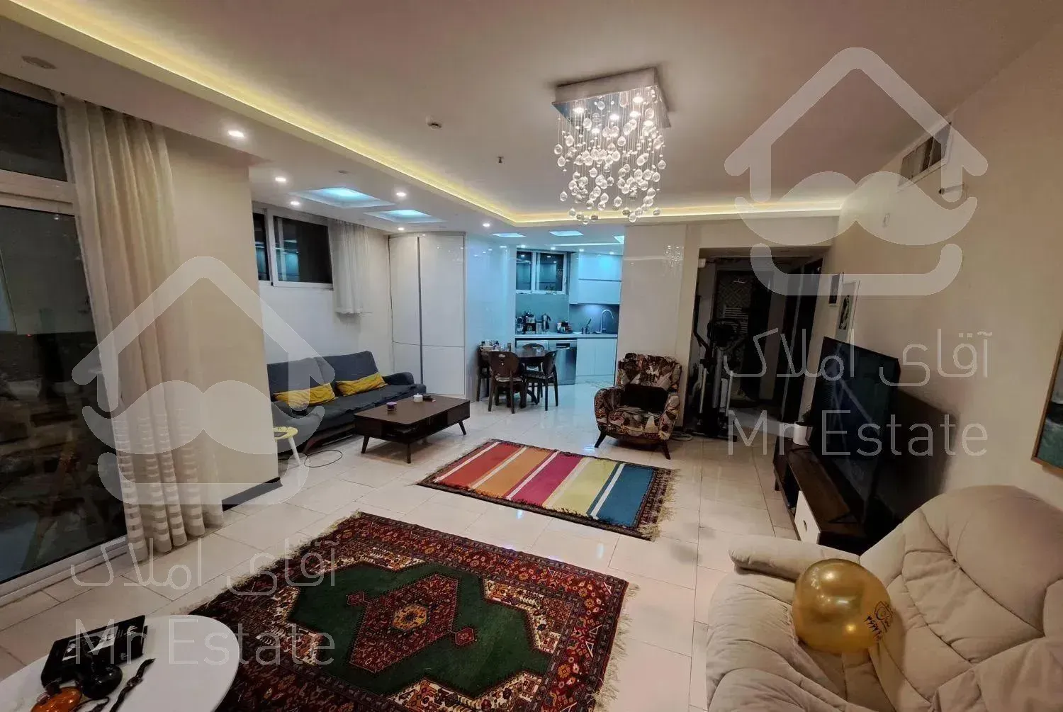 آپارتمان ۱۰۵ متری/شیک/اشراق شمالی