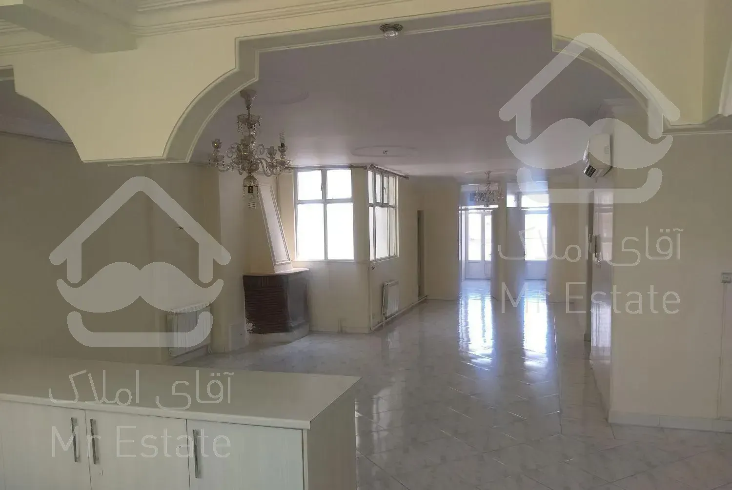 آپارتمان ۱۳۱ متر شمالی جنوبی