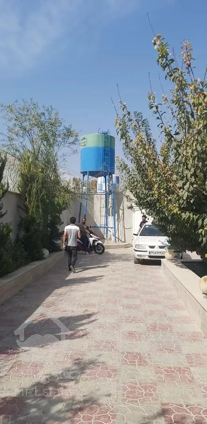 باغچه ویلایی بنا دار وردآورد باغستان