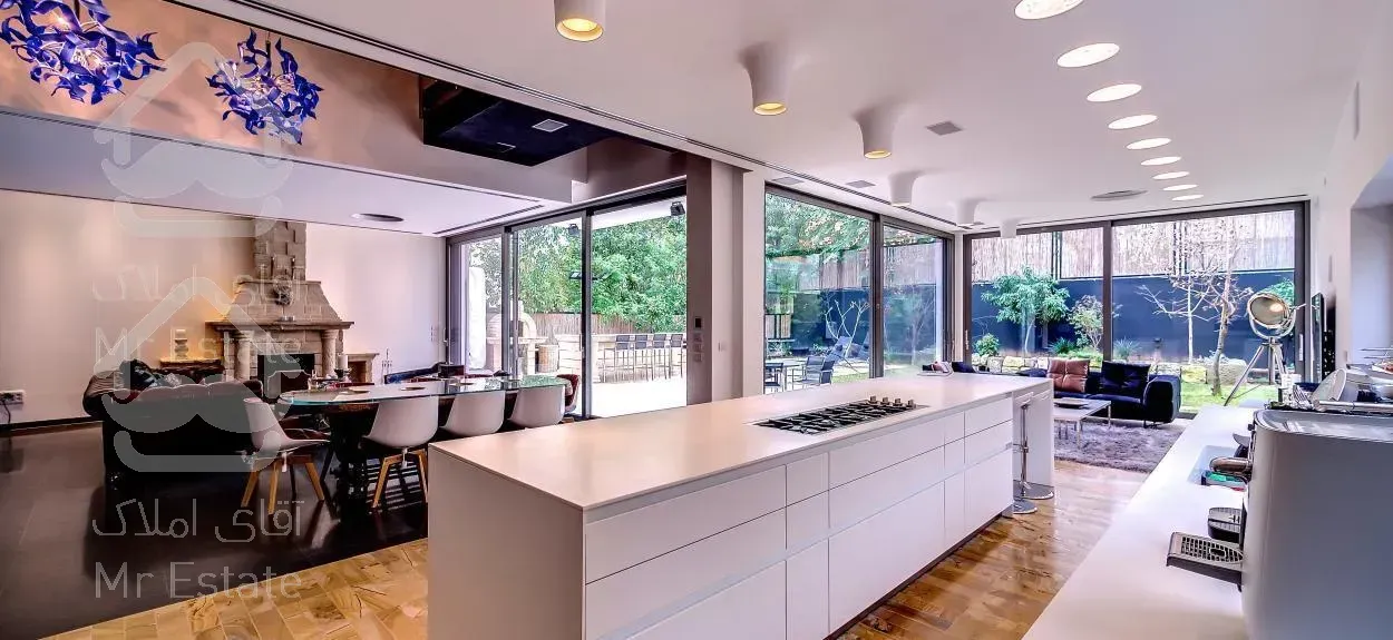 زعفرانیه، ۸۴۰ متر ویلای مدرن