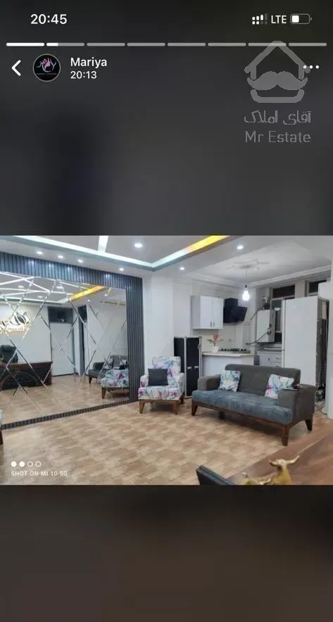 اجاره آپارتمان ۱۰۰ متری ۲ خوابه/خیابان منتظری