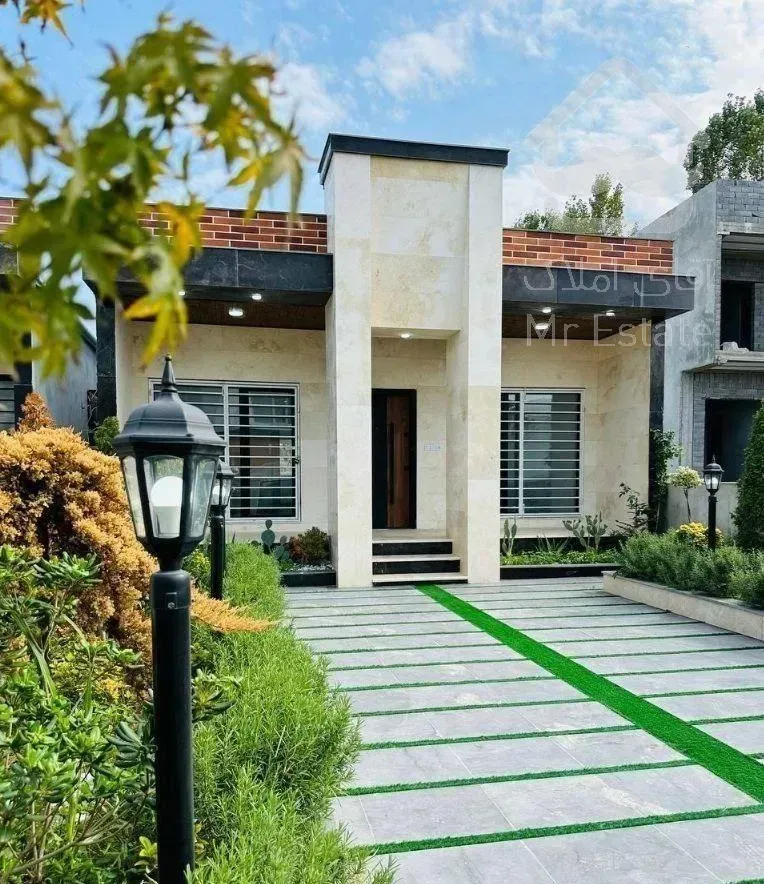 باغچه ویلا مدرن ۲۰۰متری*شهرکی/سندتک برگ