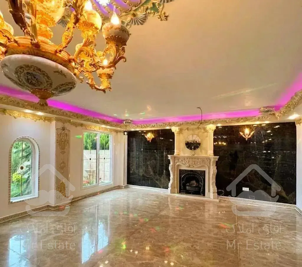 ویلا کاخطوری قصر 700 متری دل جنگل در آمل به نور