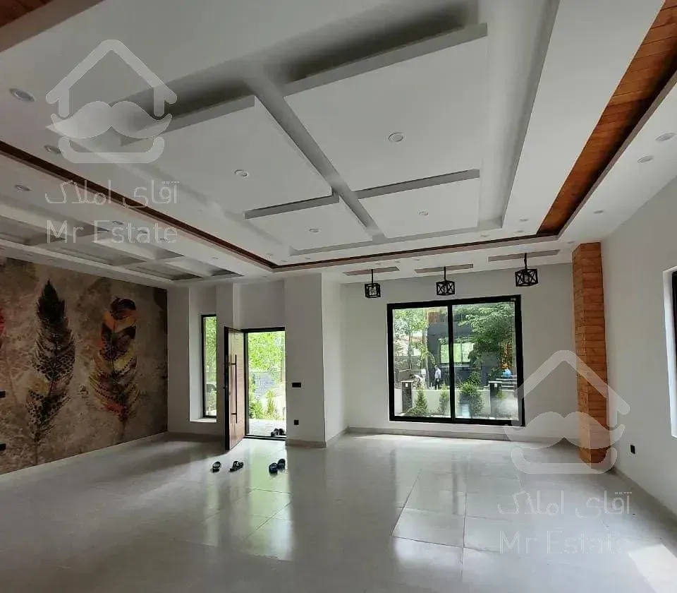 ویلا نما مدرن جنگلی 300متری جاده جنگلی نور دنج