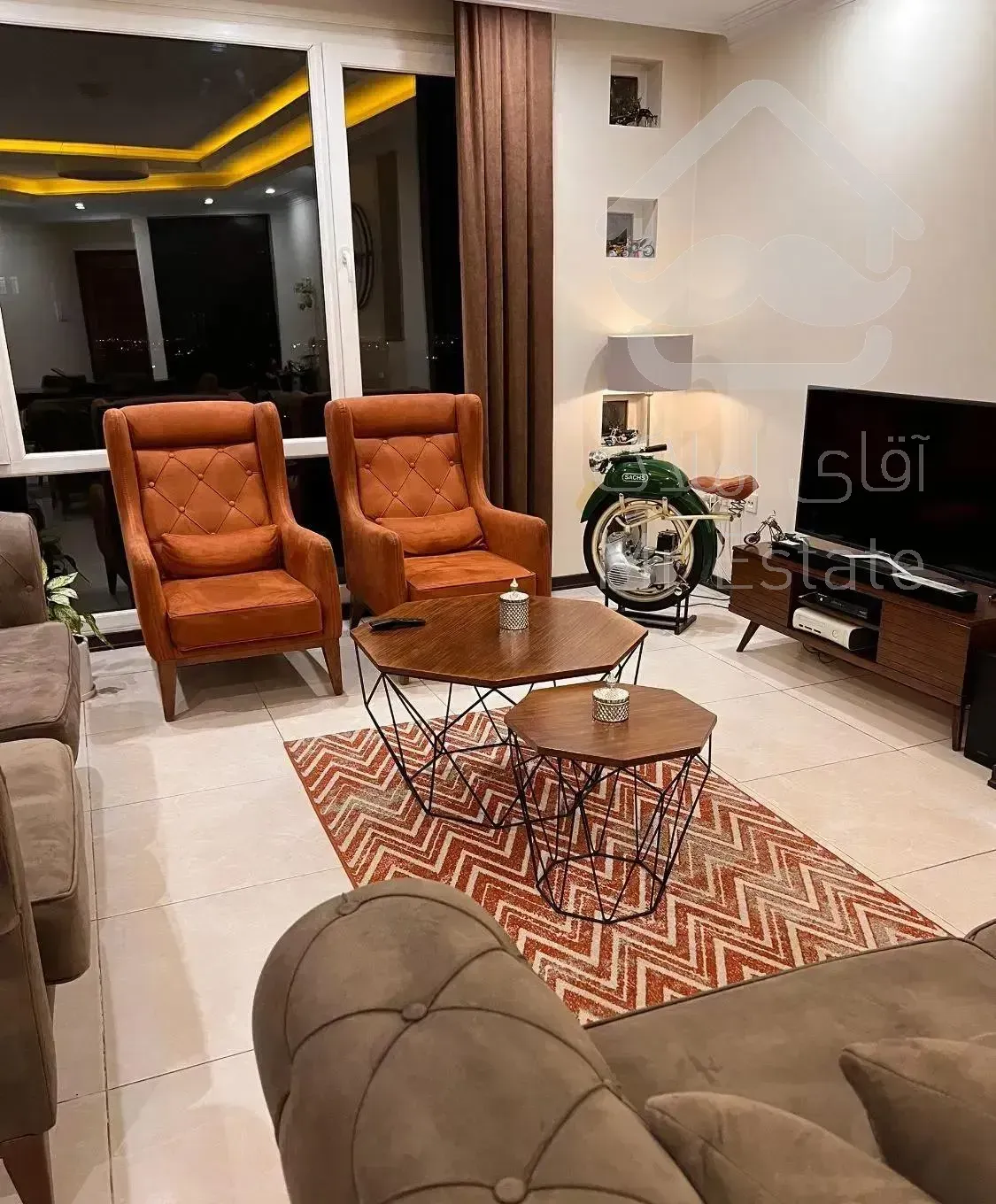 117متر سه خوابه /سهروردی /دو پارکینگ سندی