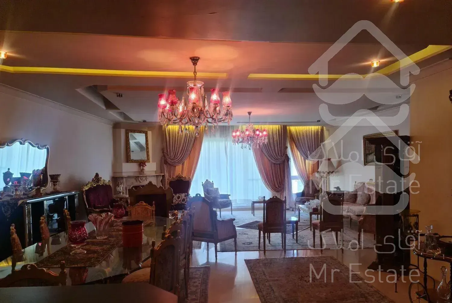 مقصود بیک ۱۹۰متر ۳خوابه تکواحدی دید باغ