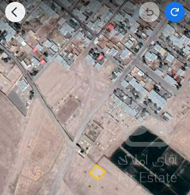 1080 متر زمین با مجوز ساخت در آبادی حسین آباد قم