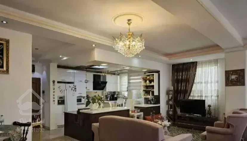 ۱۰۵ متر/فول امکانات/دیزاین شده/سالن پرده خور/شخصی