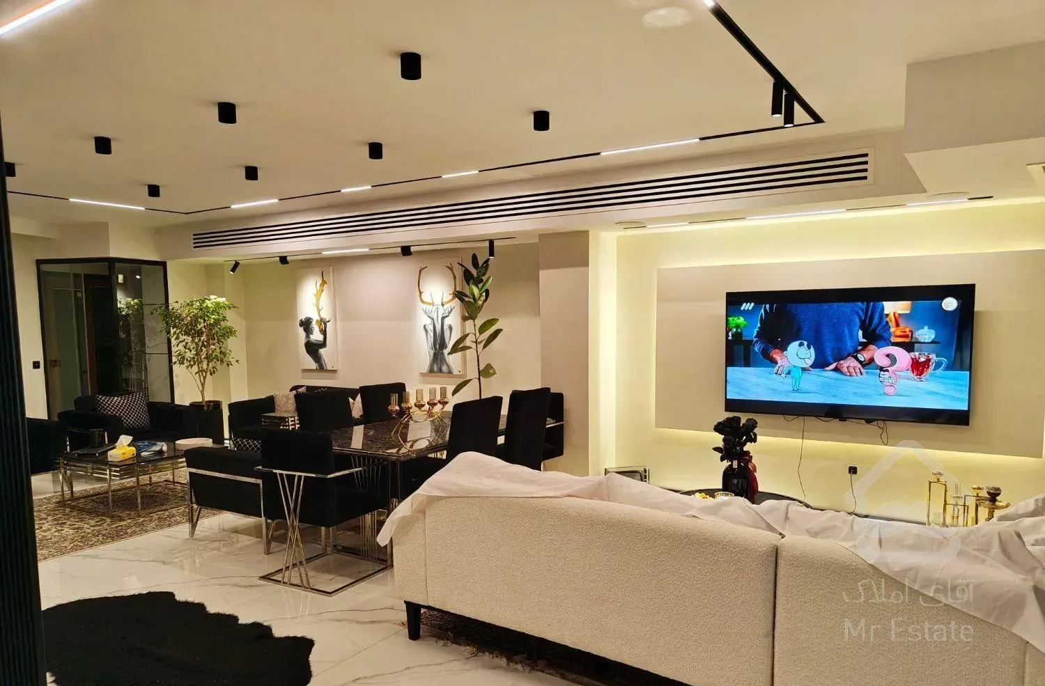 فروش آپارتمان ۱۱۵ متری ۲ خوابه طبقه ۲