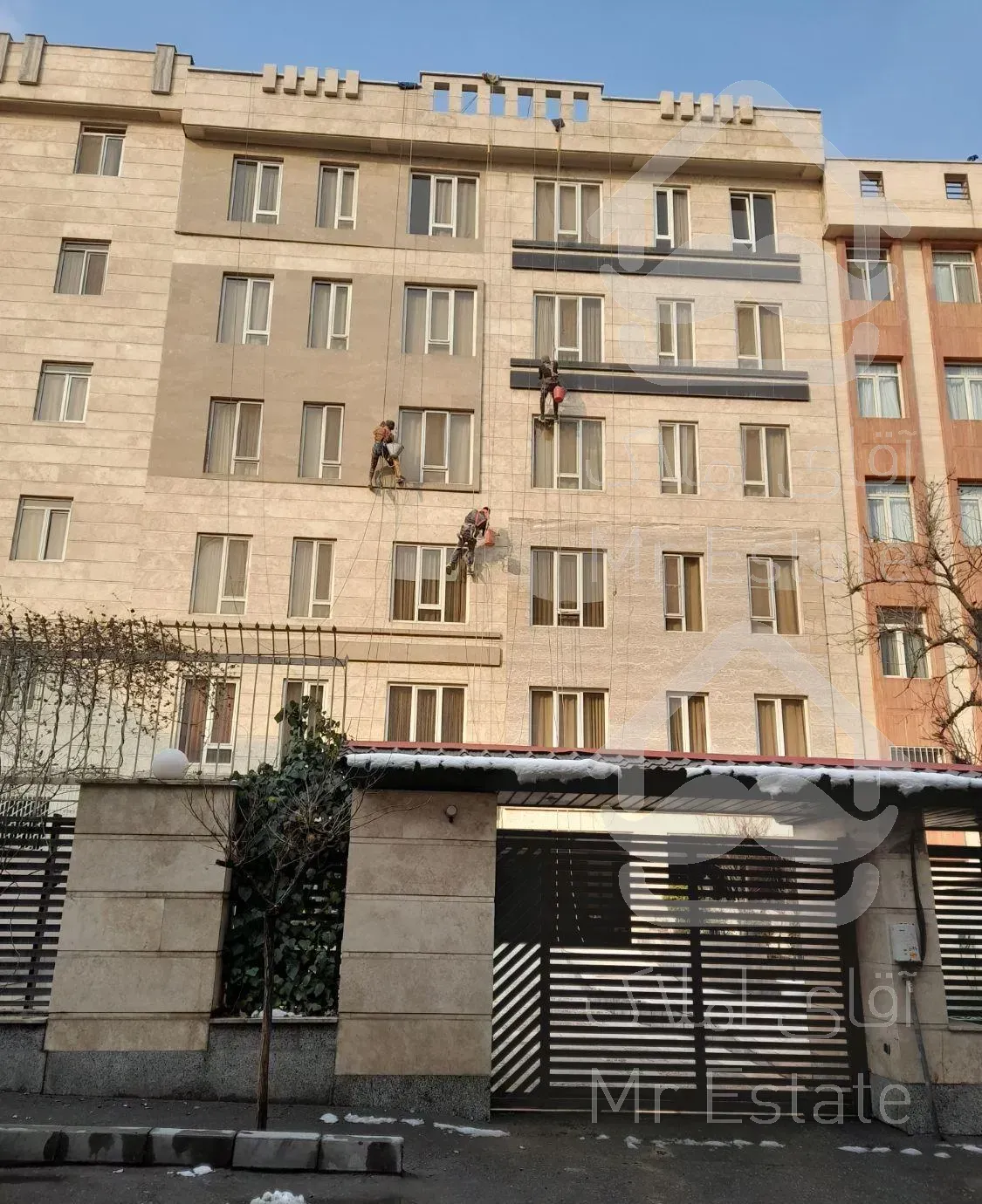 پیچ ورولپلاک بندباز راپل طناب کار در ارتفاع اسکوپ