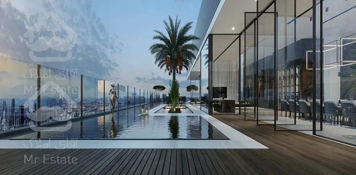 خرید آپارتمان ۴۳۰ متری در گرانترین برج مدرن زعفرانیه