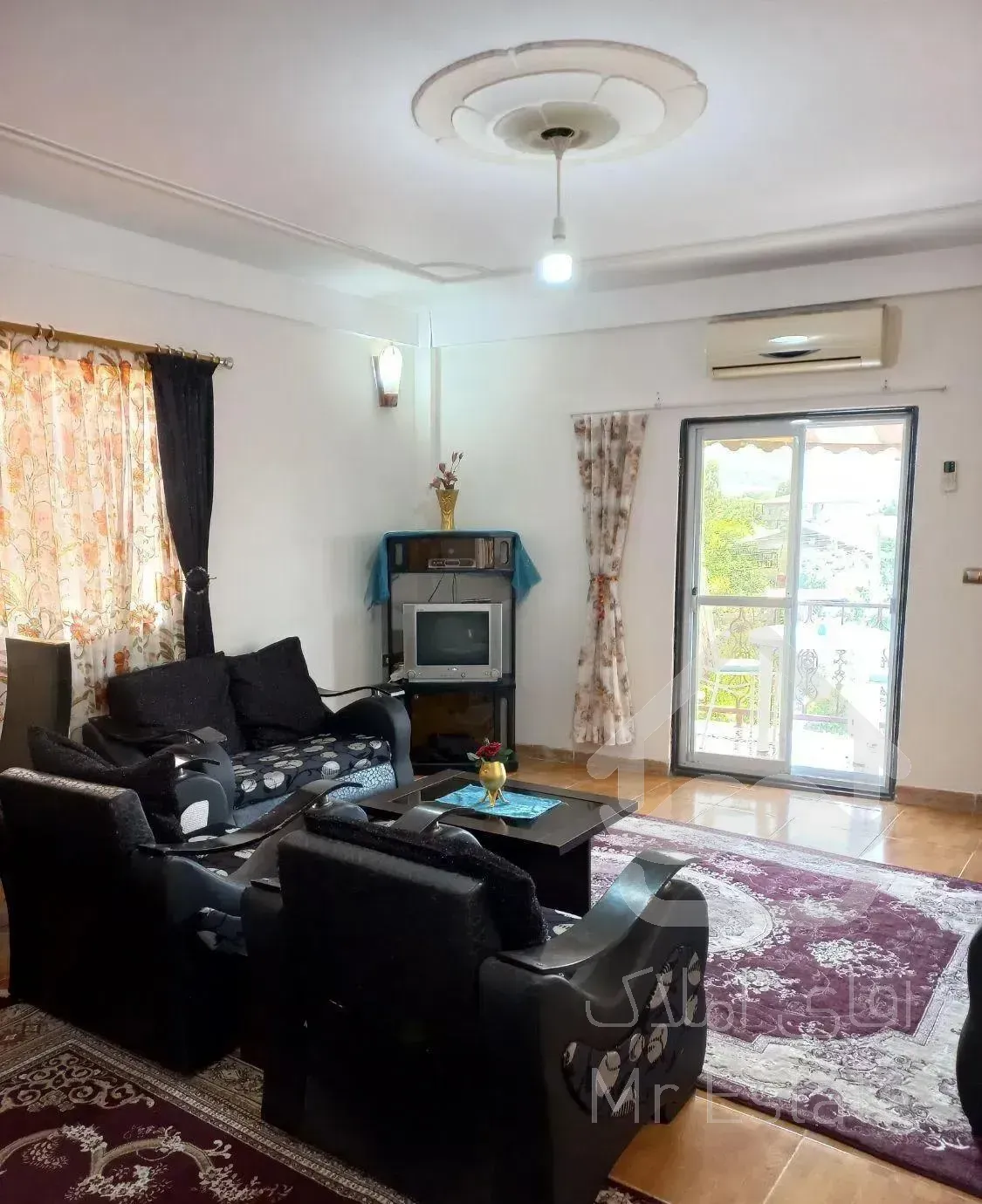 یک خوابه با ویو جنگل و کولردار.حومه چابکسر