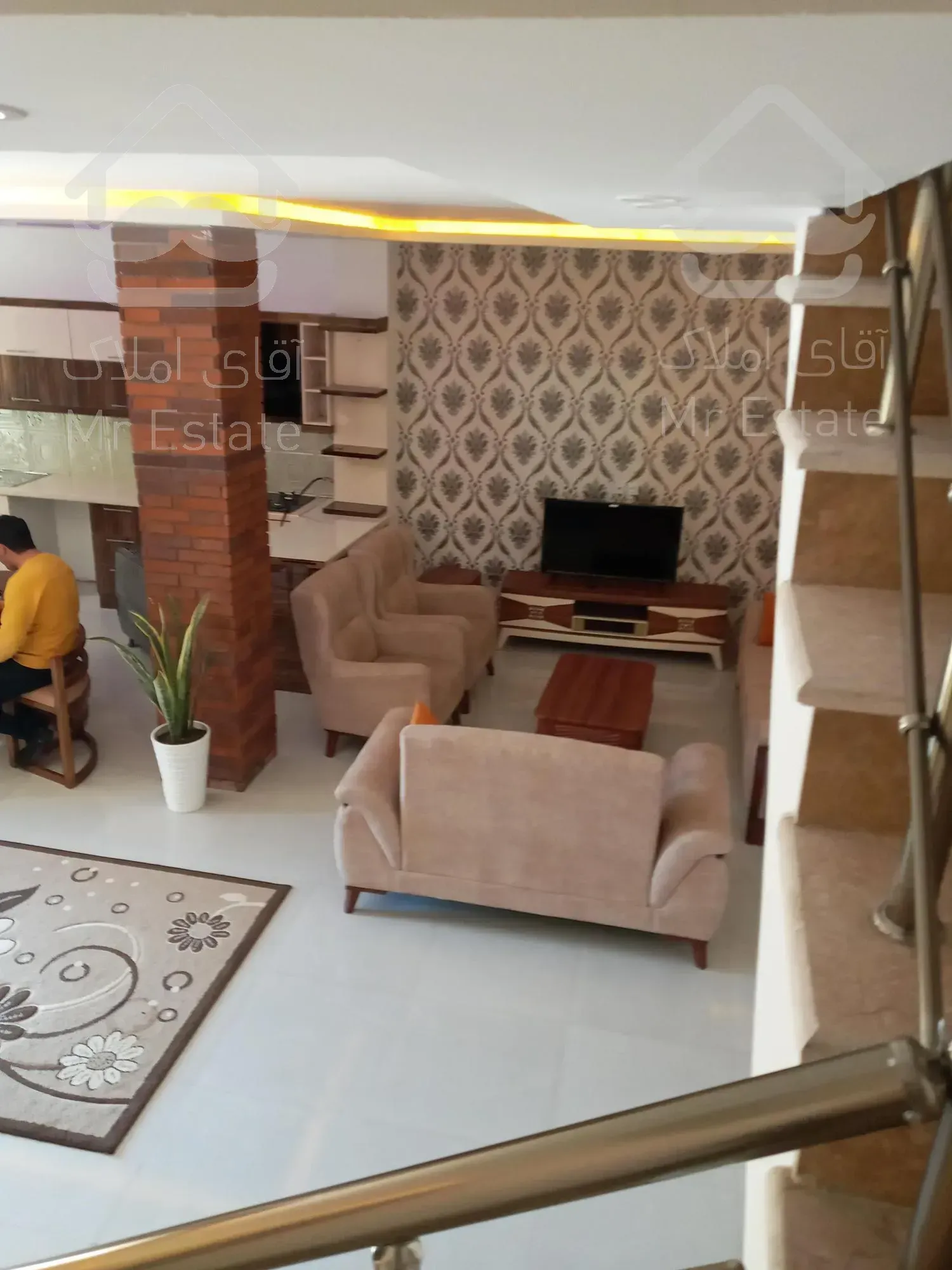 ویلا استخردار ومبله،دوبلکس،روبروی خانه دریا شهر سرخرود