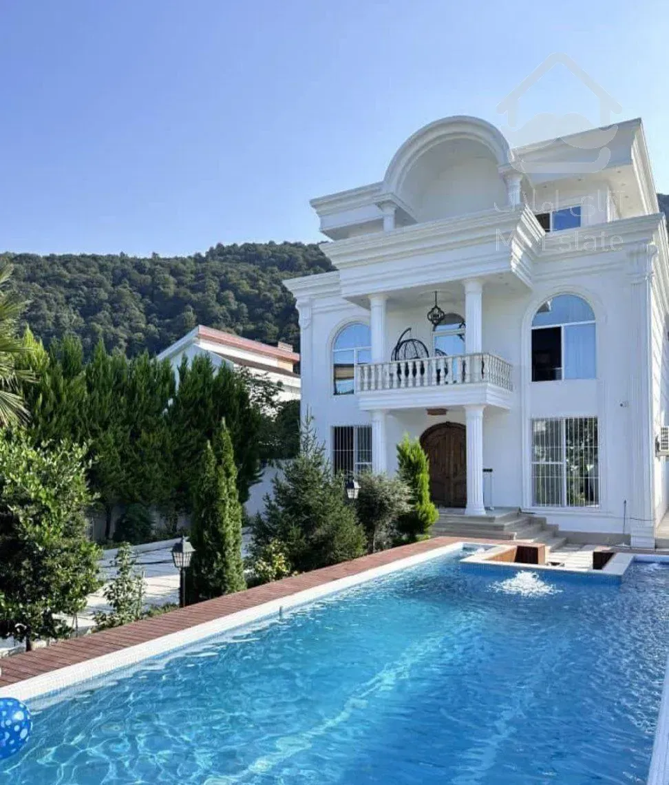 ویلاکاخ 350متری استخردار چسب جنگل و دریا