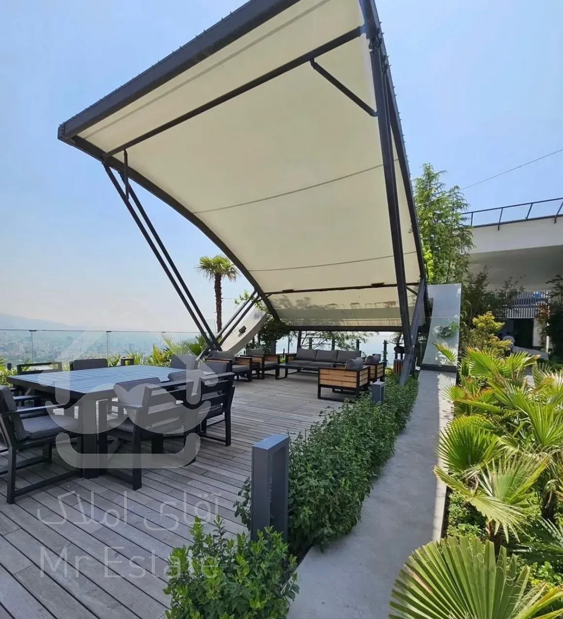 ۲۳۵متر دونبش ویو بدون مشرف باغ ملک اباد