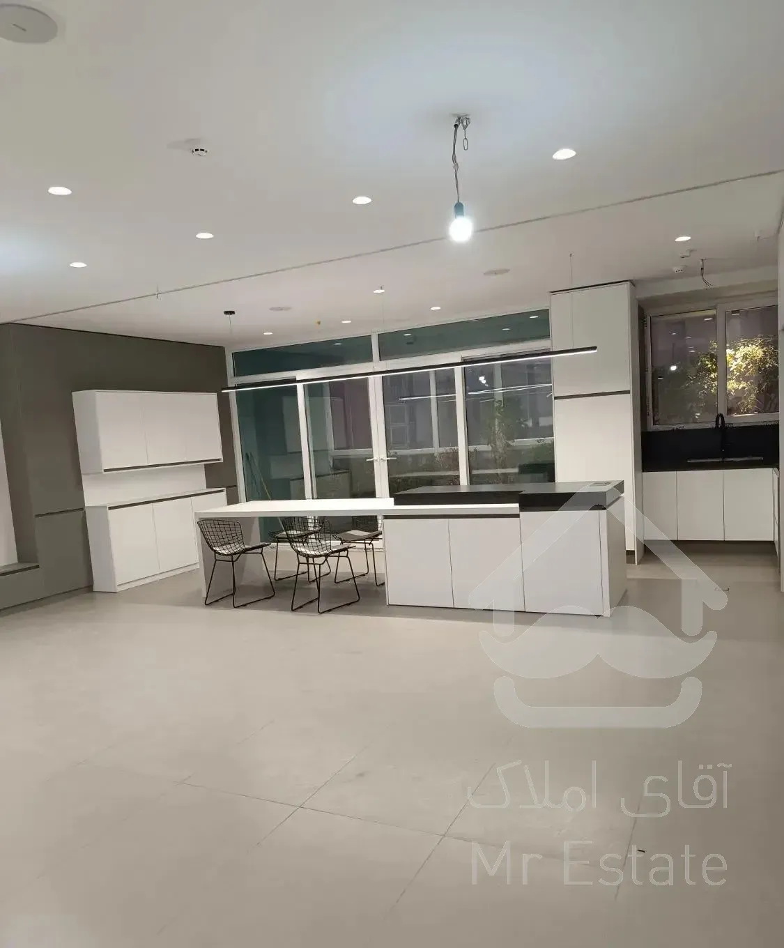۷۷ متر ۲خواب روبه آفتاب خطی