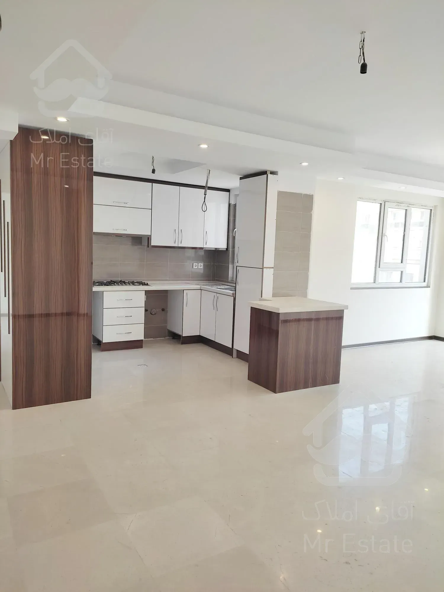 145متر نوساز بدون دیوار مشترک