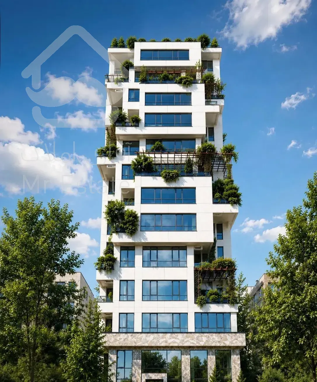 ۴۰۰ متر مدرن فرمانیه با تراسهای هیرکانی