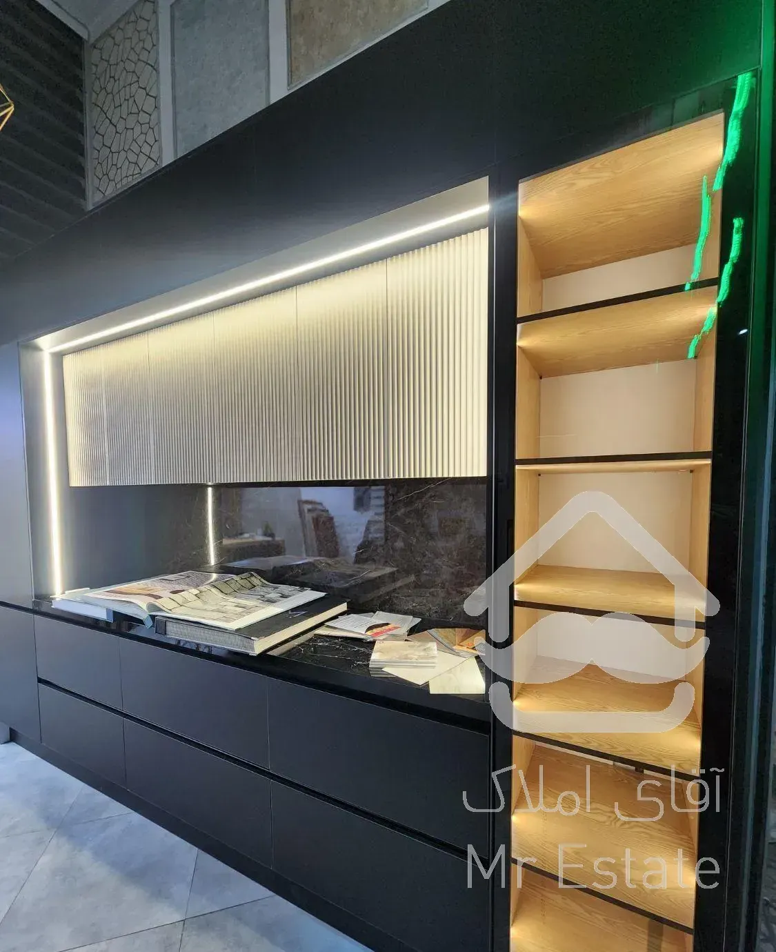 بازسازی ساختمان،دکوراسیون داخلی،کابینت بانمونه کار