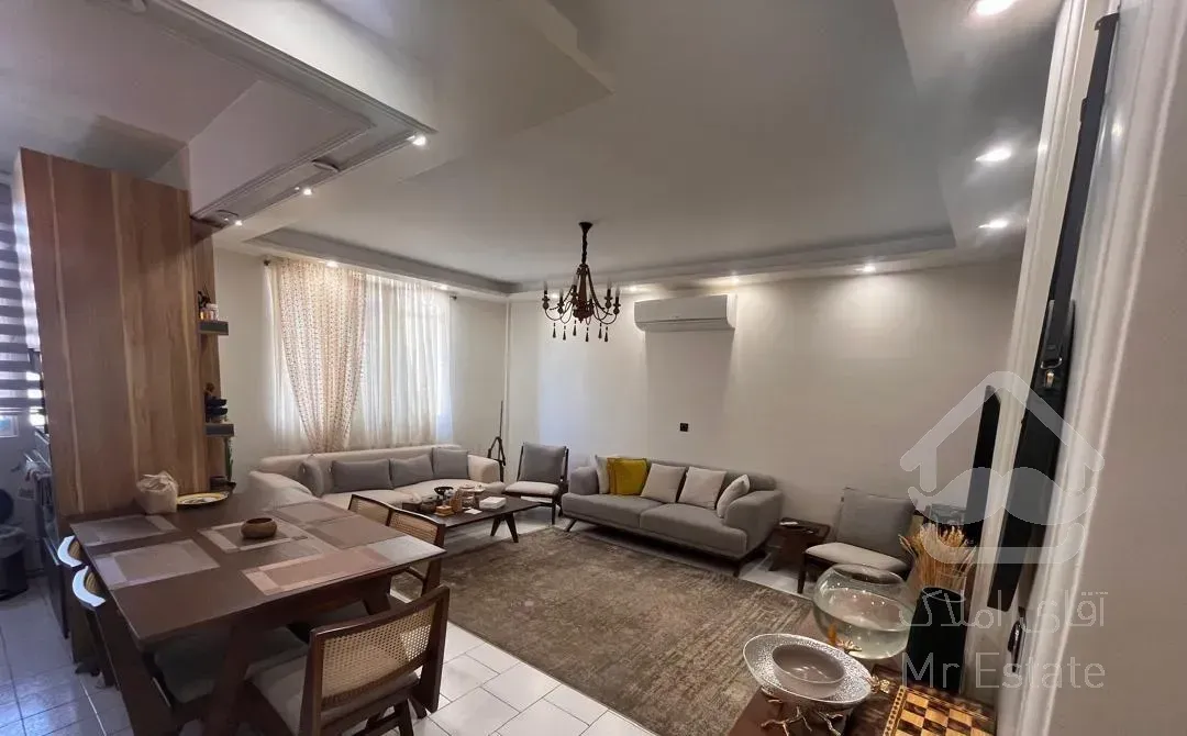 آپارتمان ۷۵ متری، ۲ خواب، فول دیزاین شده