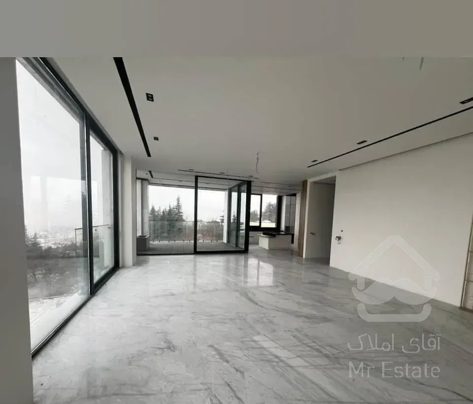 ۲۷۰ متر نیاوران مدرن ویو ابدی تراس چیدمان