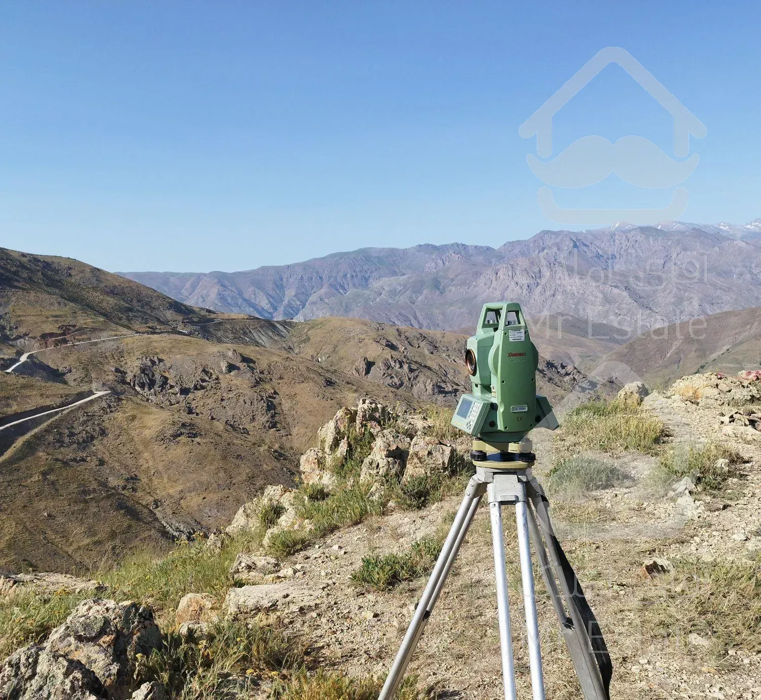 نقشه برداری یو تی ام تفکیک مساحت سند